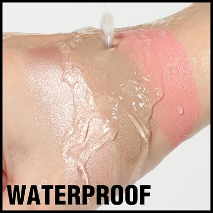 FALOCUTUS 3 Pcs FAIR Contour Stick Set,Cream Blush & Highlighter Bronzer Pen,Long Lasting & Smooth Natural Face Contouring Illuminator,Professional Makeup Kit for All Skin