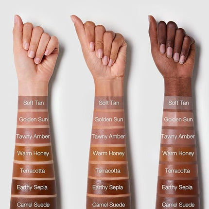 SHEGLAM Sun Sculpt Cool Toned Liquid Contour Stick Long Lasting Cream Bronzer Makeup - Camel Suede