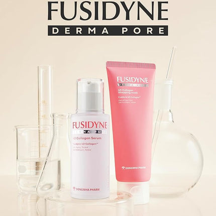 Derma Pore 4D Collagen Serum (1.69 fl. oz) Hydrating Peptide Serum for Minimizing the Appearance of Pores, Skin Firming & Radiant Skin, Makeup Prep, Korean Skincare