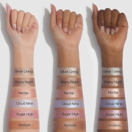 SHEGLAM Airglow Eye Tint 16 Hours Long-Lasting Liquid Eyeshadow Shimmer High-Impact Color Single Eyeshadow - Nectar