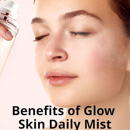 MISSHA Glow Skin Balm To Go Mist, 4-in-1 Hydrating, Refreshing, Makeup-Enhancing, Portable Dewy Glow Spray