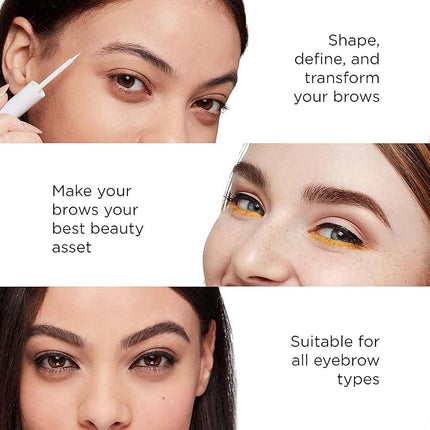 Arches & Halos Brow Growth Serum - Hydrating Eyebrow Conditioner Treatment - Hair Regrowth Activating Formula for Thin, Over Plucked Brows - Vegan, Cruelty Free, Dermatologist Approved - 0.106 oz