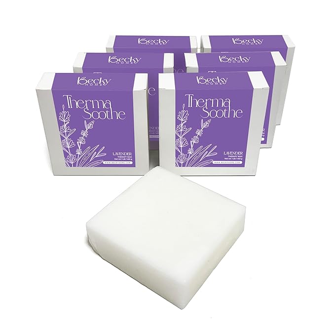 6lb Lavender Scented Paraffin Wax, for Hand and Feet, Use with any Paraffin Wax Machine for Hand and Feet, Refills for Baths