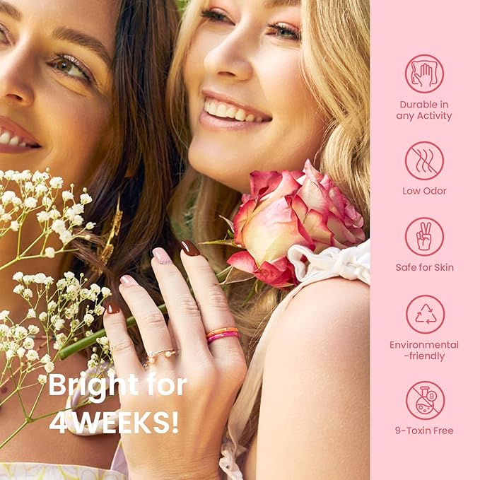 Beetles Fall Gel Nail Polish Set, 6 Colors Nude Brown Pink Milky White Glitter Gel Polish Set Soak Off Uv Led Lamp Manicure Gifts for Women