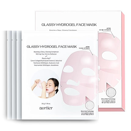 Deep Collagen Overnight Mask for Glass Skin, Hydrating Mask, Dewy Plump, Firming, Pore minimizer for face, Wrinkle Care, Moisturizer Korean Skin Care 4ea