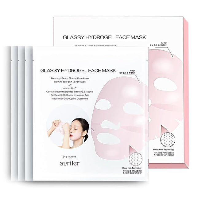 Deep Collagen Overnight Mask for Glass Skin, Hydrating Mask, Dewy Plump, Firming, Pore minimizer for face, Wrinkle Care, Moisturizer Korean Skin Care 4ea
