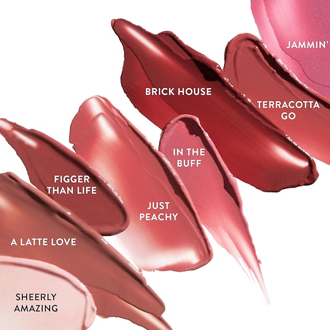 LAURA GELLER NEW YORK Jelly Balm Moisturizing Tinted Lip Balm Duo - In the Buff & Sheerly Amazing - Hydrating Vitamin E - Semi-Shine Finish