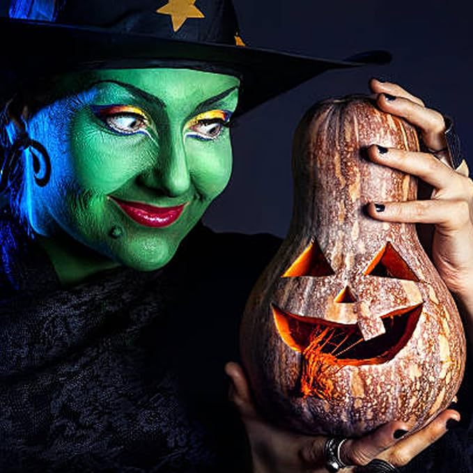 MEICOLY Green Face Body Paint Stick(1.06 Oz),St.Patrick’s Day Face Paint Makeup Accessories,Hunting Hulk Gamora Camo Face Paint,Waterproof Green Eye Black for Sports,Halloween SFX Cosplay Makeup