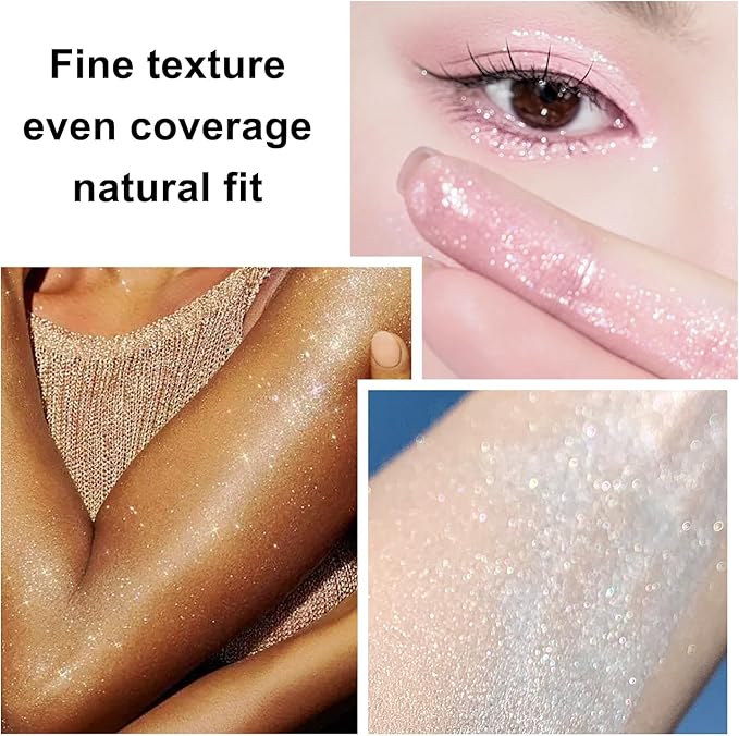 Hair and Body Glitter Spray, 1PC Green Glitter Hairspray Dry Powder Makeup for Clothes, Festival Rave Prom Loose Sparkle Powder,Holographic Ultra Fine Resin Glitters for Crafts (Green)