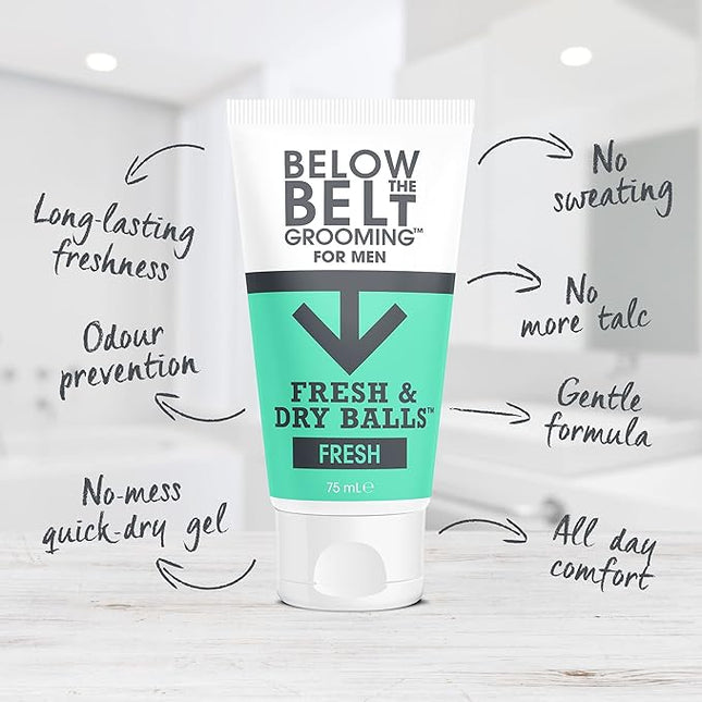 Below The Belt Grooming - Fresh & Dry Balls by Below The Belt Grooming