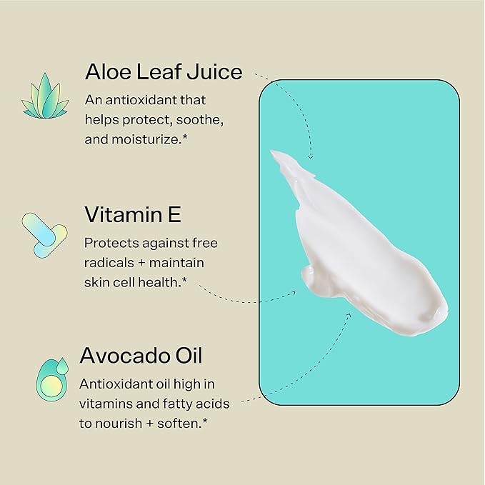 Bubble Skincare Slam Dunk Face Moisturizer for Dry Skin (50ml) + Fresh Start Exfoliating Gel Cleanser (50 ml)