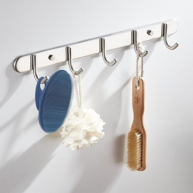 Food-Grade Soft Silicone Body Cleansing Brush Shower Scrubber, Gentle Exfoliating and Massage for All Kinds of Skin (Dark Blue)