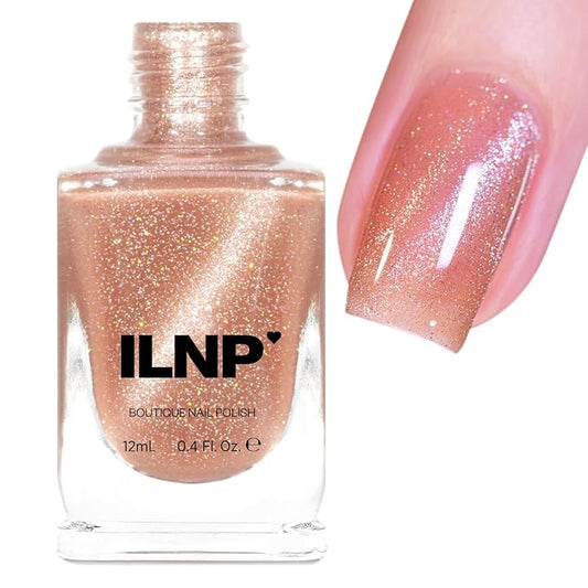 ILNP Sandbar - Sandy Beige Magnetic Holographic Nail Polish