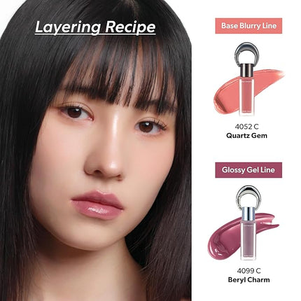 Entropy Charm Tint Blurry Line - Makeup for Soft, Blurred Finish | Lightweight, Long-Lasting Tint for Natural Look G3 Peach Stone Gem