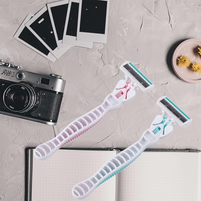 Razors for Women Sensitive Skin，6 blade Lady Shaving Razor for Women, Women’s razors for Shaving Including 1 Travel Razors for Women with 19 Blade Refills