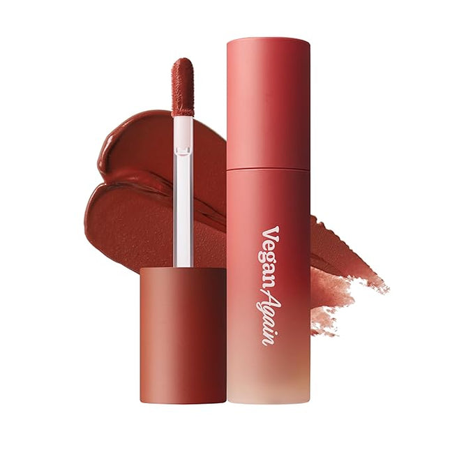 Touch in Sol Vegan Again Blur Core Lip Tint (#Brick Hazel) - Long Lasting, High Pigment Velvet Matte Lip Stain – Lightweight Smooth Blur Finish