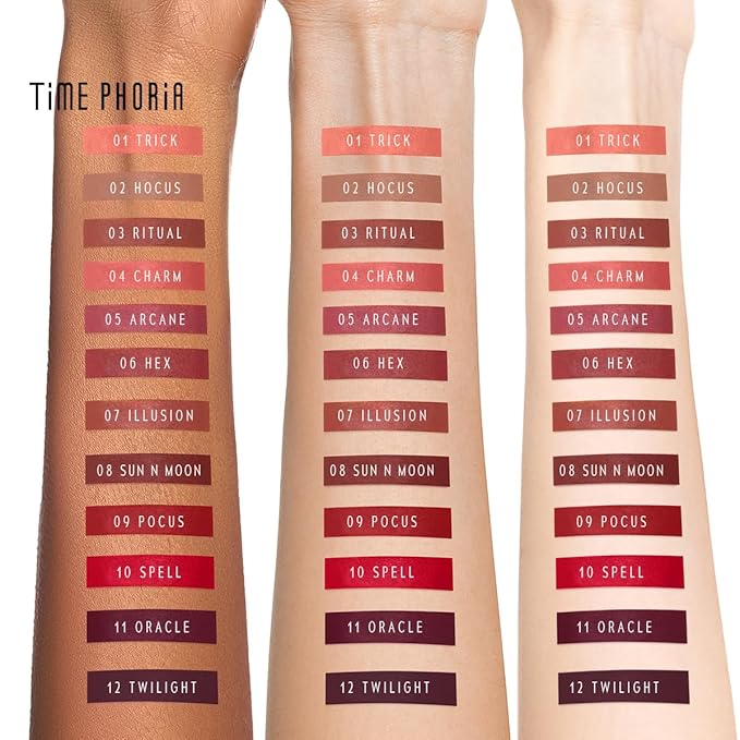 ETERNAL LIP MATTE-Long Lasting Lip Stain, Waterproof and Transferproof Lip Tint, Mask-friendly, Matte Finish Lipstick, Lightweight, High Coverage, Vivid Color (01 TRICK)