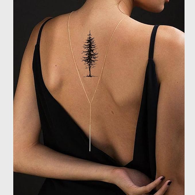 Realistic Temporary Tattoos for Women - 60 Sheets Tiny Small Removable Adult Fake Tattoos,185 Pcs Minimalist Waterproof Inspirational Quotes Words Wild Flower Floral Bouquet Adults Tattoo Stickers