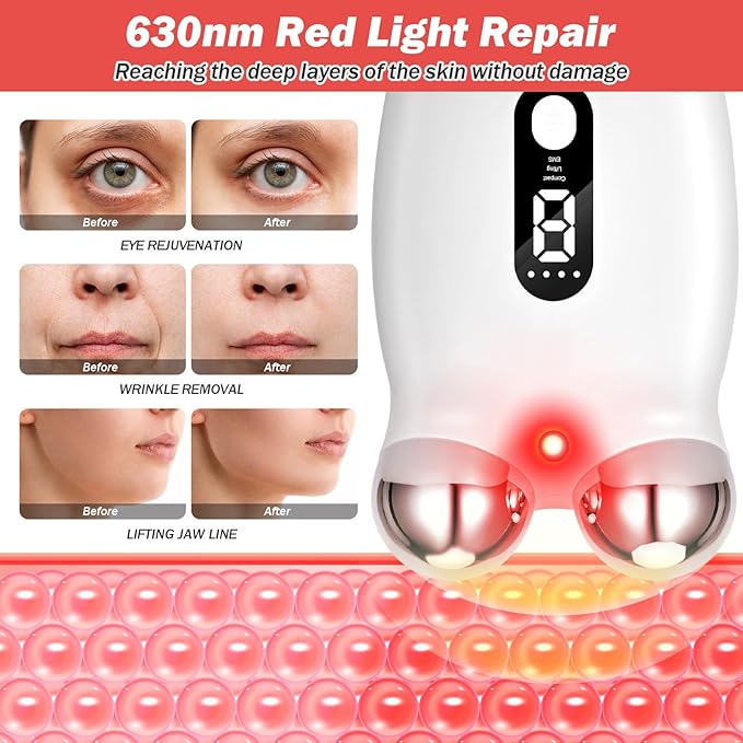 AUSLKA Facial Massage Device Kit, Slimming Face Device Lift The Face and Tighten The Skin, Anti-Wrinkle Facial Devices