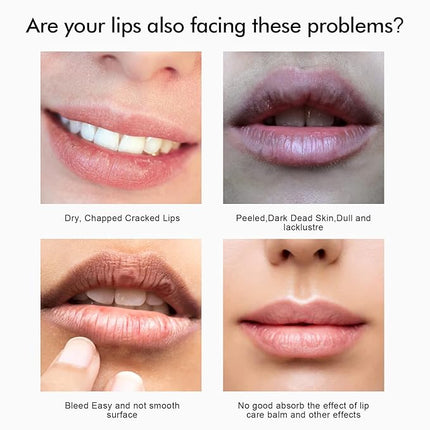 Lip Scrub Tool Silicone Lip Brush Exfoliating Double-Sided Lip Scrubber Tool for a Smoother and Fuller Appearance,Cleaner (6 Colors,6 PCS)