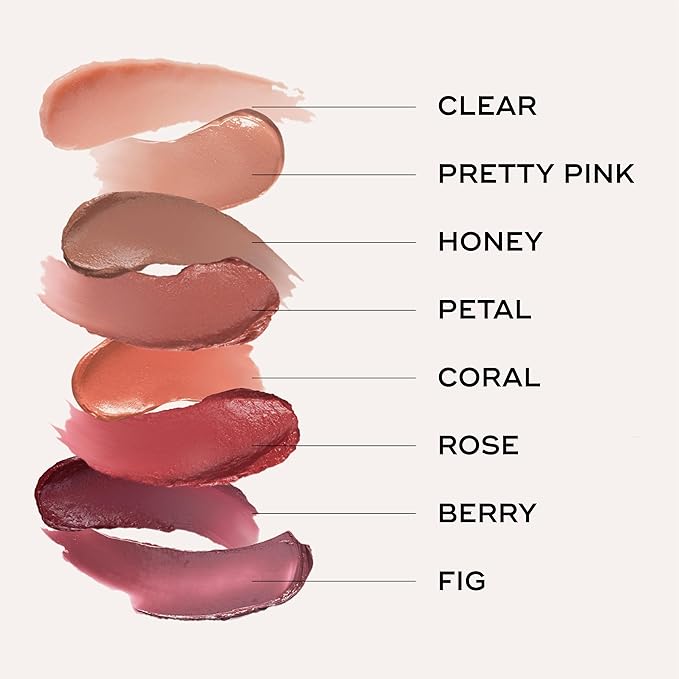 EVER SMOOTH Peptide Lip Therapy Collagen Balm – PETAL Soft Neutral Pink Tint, Coconut, Argan & Camellia Oils, Peptides & Shea Butter, Vegan & Cruelty-Free Lip Nourishment