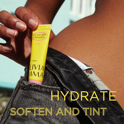 OLIVIAUMMA Guava Glass Skin Tanghulu Liptox - Korean Plumping Lip Balm with Peppermint, Shea Butter & Macadamia Seed Oil to Shine and Restore Dry Lips - Non-Sticky Korean Lip Plumper - 10 ml