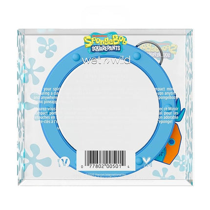 wet n wild SpongeBob Collection Mirror & Keychain Set, Fun & Functional Unbreakable Acrylic Design - Always Looking Up