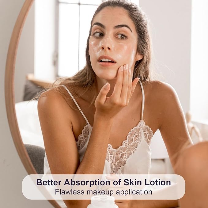 Dermaplane Razor - Facial Razor for Women - Dermaplaning Tool, with 19 Microblades for Face, Peach Fuzz Remover, Remove Facial Hair for Smoother Skin and Perfectly Shape Brows, Solar Veil