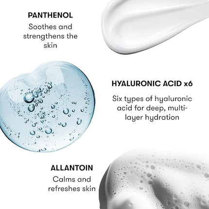 Epielle Hyaluronic Acid Korean Face Masks 20 Pack - 6x HA Complex Hydrating Sheet Masks for Anti Aging & Dry Skin, Stocking Stuffers for Women