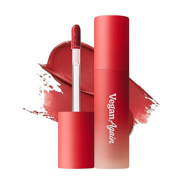 Touch in Sol Vegan Again Blur Core Lip Tint (#Chill-out Red) - Long Lasting, High Pigment Velvet Matte Lip Stain – Lightweight Smooth Blur Finish