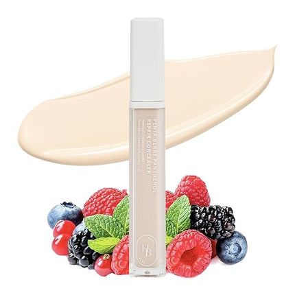 HEVEBLUE Penta Berry Panthenol Repair Concealer 13 IVORY - Lightweight, Full Coverage Dark Circles, Acne&Blemishes, Vegan, Sensitive Skin, K-Beauty, Korean Makeup, Non-clogging Pores, Hypoallergenic