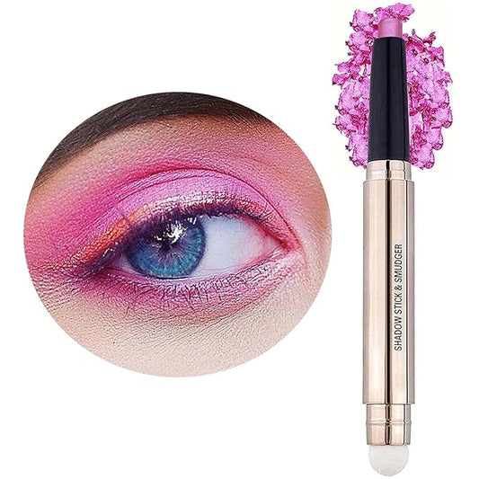Pink Eyeshadow Stick Cream Smooth Shimmer glitter eyeliner pencil hot light matte palette Eye shadow Pencil Hypoallergenic Waterproof Long Lasting Highlighter Stick Multi-Dimensional eyes Look 13#