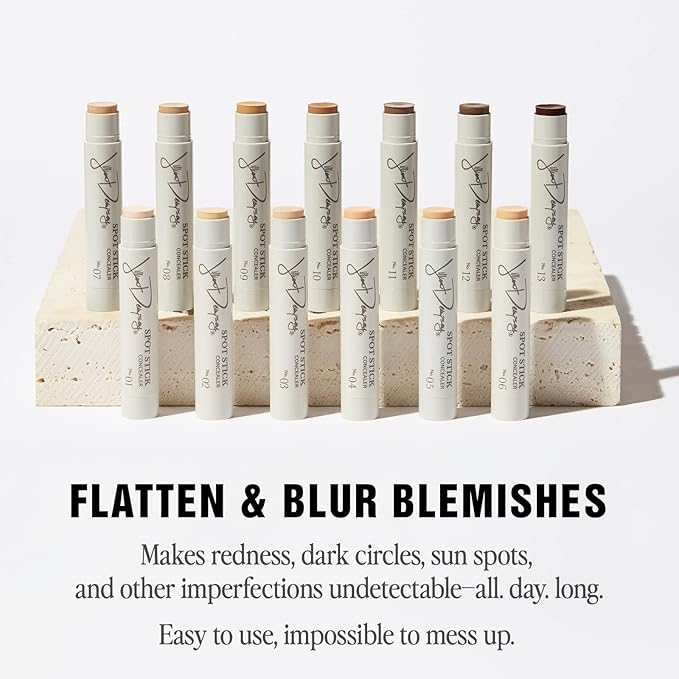 Jillian Dempsey Spot Stick Concealer | Easy Blending Matte Concealer for Blemishes & Uneven Skin Tones | Shade No. 09: Medium with Olive Undertones