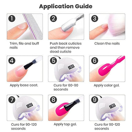 RARJSM Hot Pink Gel Nail Polish Neon Pink Gel Polish BrightPink GelNailPolish 1PCS 15ML Long Lasting Gel Polish Soak off U V Curing Required Nail Art Varnish Salon DIY at Home