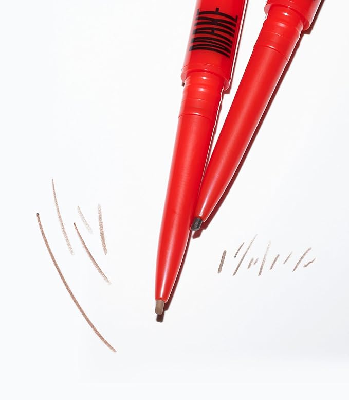 MAKE Beauty Nano Brow, Micro Eyebrow Pencil. Long-Lasting Smudgeproof Eye Brow Makeup for Hairlike Lines. Precision Liner for Natural-Looking Eyebrows - Shade, Cool Taupe Medium Brown