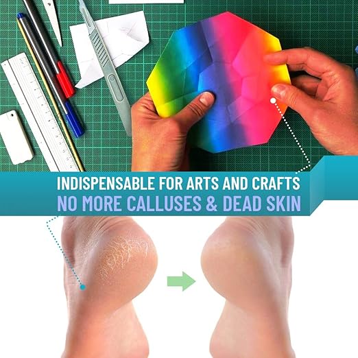 #15 Disposable Scalpel, Pack of 10 Dermaplaning Blades with Plastic Handle, Scalpel for School Science, High Carbon Steel Dermablade Blades. Individually Wrapped, Sterile