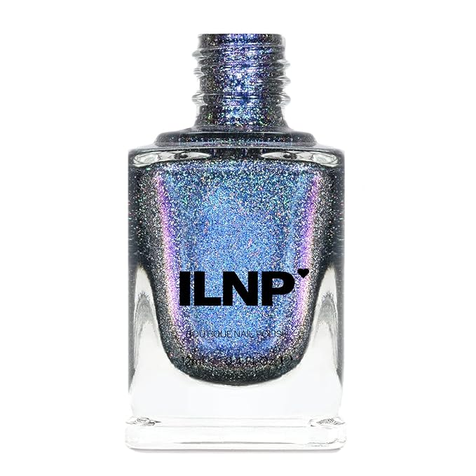 ILNP Night Drive - Blue to Purple Color Kissed Ultra Holographic Nail Polish