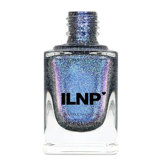 ILNP Night Drive - Blue to Purple Color Kissed Ultra Holographic Nail Polish