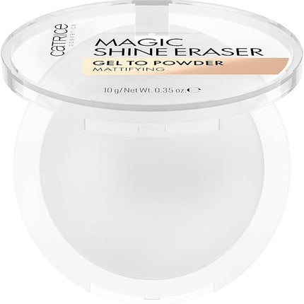 Catrice | Magic Shine Eraser Gel-To-Powder | Instant Matte, Soft-Focus Effect | Transparent, Travel-Friendly Formula | Vegan & Cruelty Free