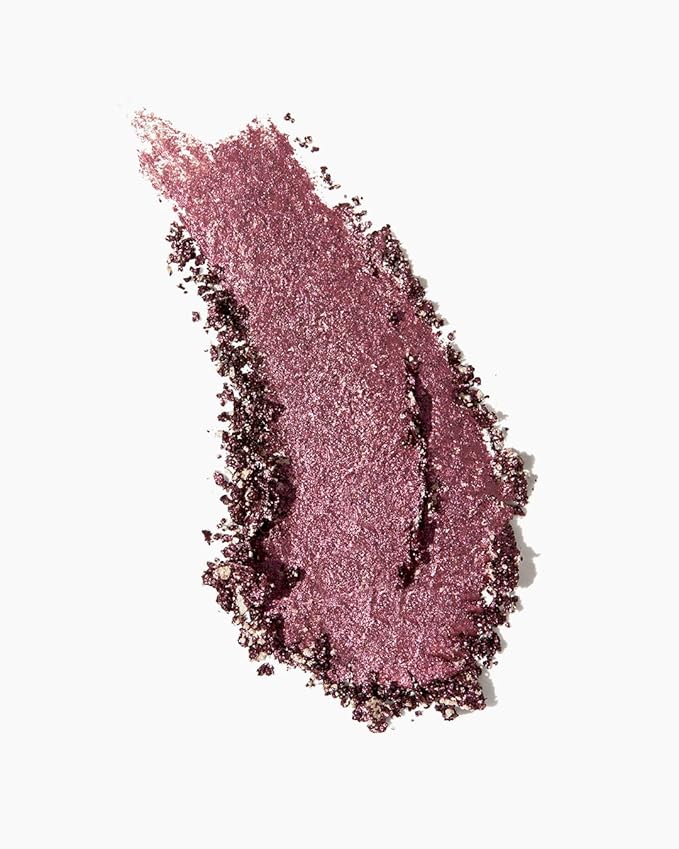 MAKE Beauty Multi-Chromatic Eye Shadow. Metal Reflecting Luminous Foil Finish Creamy, Buildable, Dimensional Long-wear, Crease-proof Powder Eyeshadow, Multichrome Shade - Purple Haze, Magenta