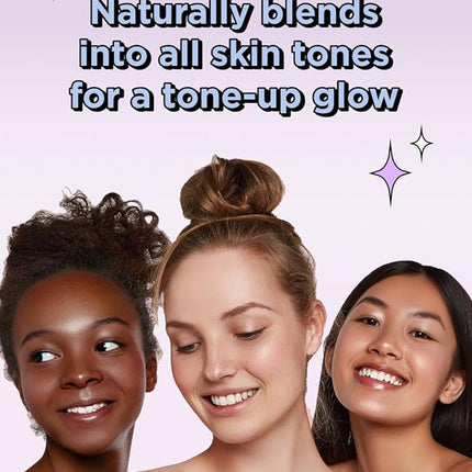 CHASIN' RABBITS All About Glow Tone-up Cream 1.69 fl. Oz, Natural Makeup Base, No Makeup Natural Look, Glow Skin, Long-Lasting Hydrating, Soft Texture, Vegan, Face & Body, K Beauty