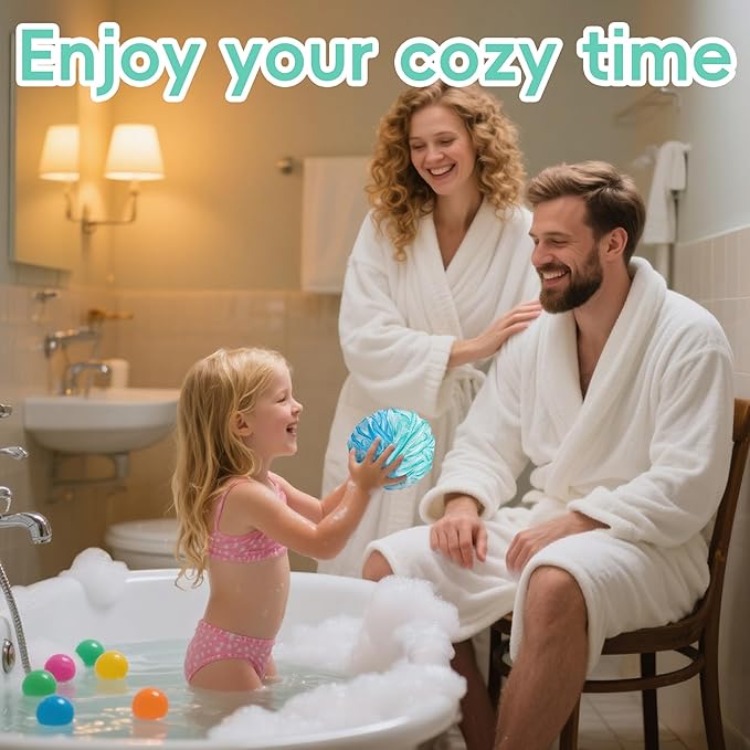 Shower Loofah 4PCS Soft Bath Body Sponge 60g Loofa Set Thick Wash Puffs for Women and Men