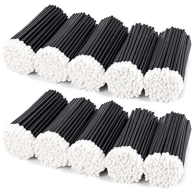 400 Piece Disposable Lip Wands - Lip Brushes, Lipstick & Gloss Applicators - Lint Free Makeup Applicator Brush Beauty Tool
