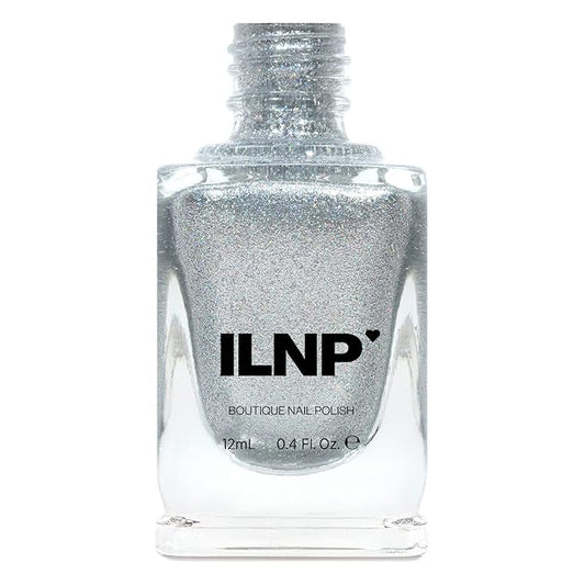 ILNP Avalanche - Pure Silver Holographic Nail Polish