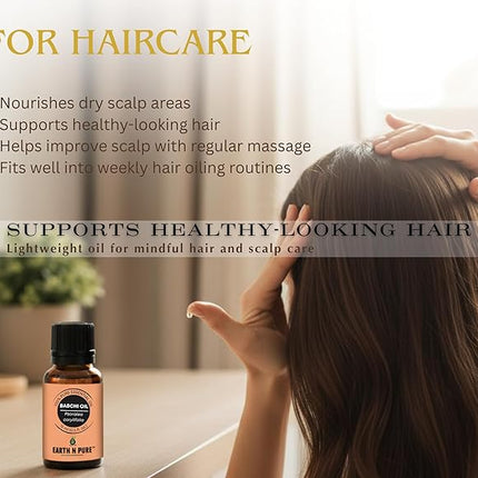 Earth N Pure Babchi Oil (Bakuchi Oil) Cold Pressed, Natural & Therapeutic Grade with Glass Dropper - 100 ml