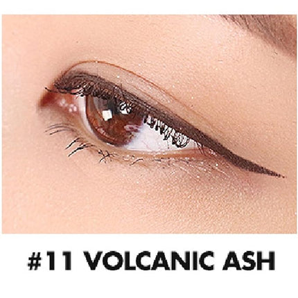 lilybyred Starry Eyes Am9 to Pm9 Gel Eyeliner | Korean Gel Eyeliner, Intense Color Payoff, Creamy Formula, Easy Blending, Built-in Sharpener, Smudge-Proof, Long-Lasting, 0.017 oz. (05 Mellow Coral)