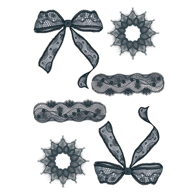 Large Temporary Tattoos Women Temporary Neck Tattoos Temporary Realistic Flower Chest Tattoo for Adults (Temporary Tattoos Sticker 5)