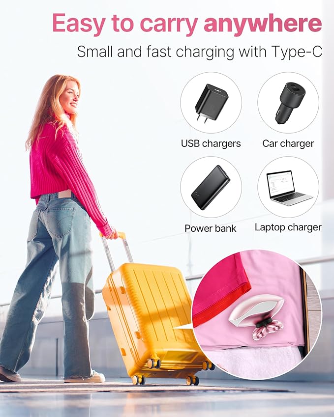 Electric Razors for Women, 5-in-1 Rechargeable Body Shaver - Waterproof Wet Dry Hair Remover - Trimmer for Lady Face Underarms Legs