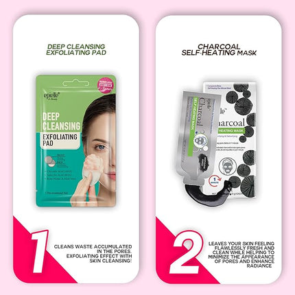 Epielle Best of K-Beauty Kit, 6 Home Spa Essentials, At-Home Spa Kit for Radiant Skin, Self Care Gifts for Women, Korean Skin Care Set, Stocking Stuffers