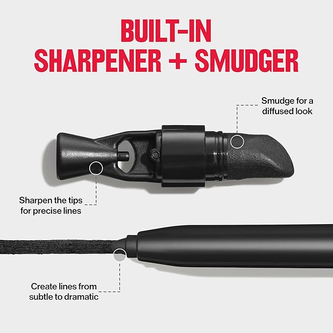 REVLON ColorStay Pencil Waterproof Eyeliner, Smudge-Proof, Eye Makeup with Built-In Sharpener, 206 Jade, 0.01 oz (Pack of 2)